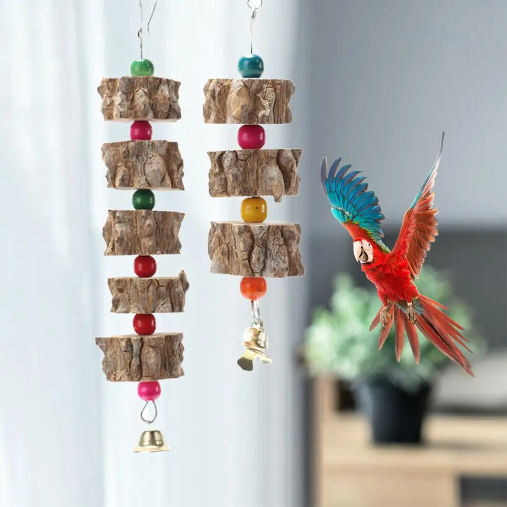 Pretty Bird Gnawing Toy Disassemble Hook Decompression Anti-fade Pet Parrot Bite Toy Cockatiel Accessories