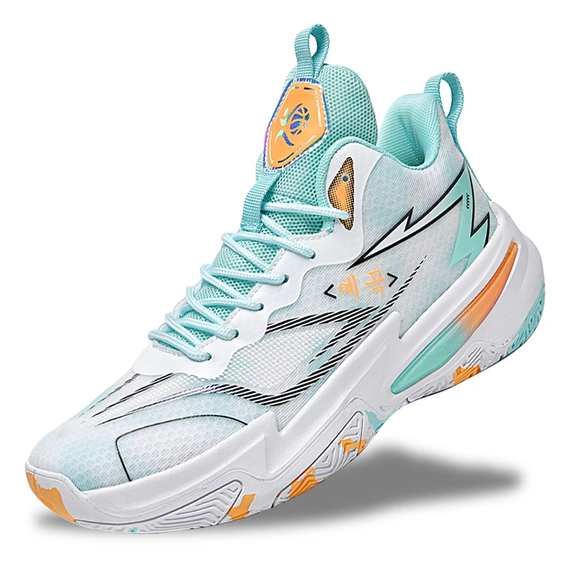 2026 New Anti-Slip and Wear-Resistant Basketball Shoes for Men, Casual Sports Shoes, Breathable Mesh Surface Fitness Running Shoes