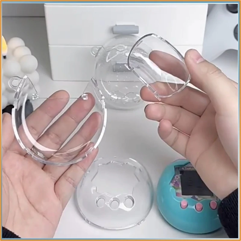 

New Tamagotchi Paradise Protective Case Transparent Macaron Colored Full Coverage Protective Cover Gift For Fans