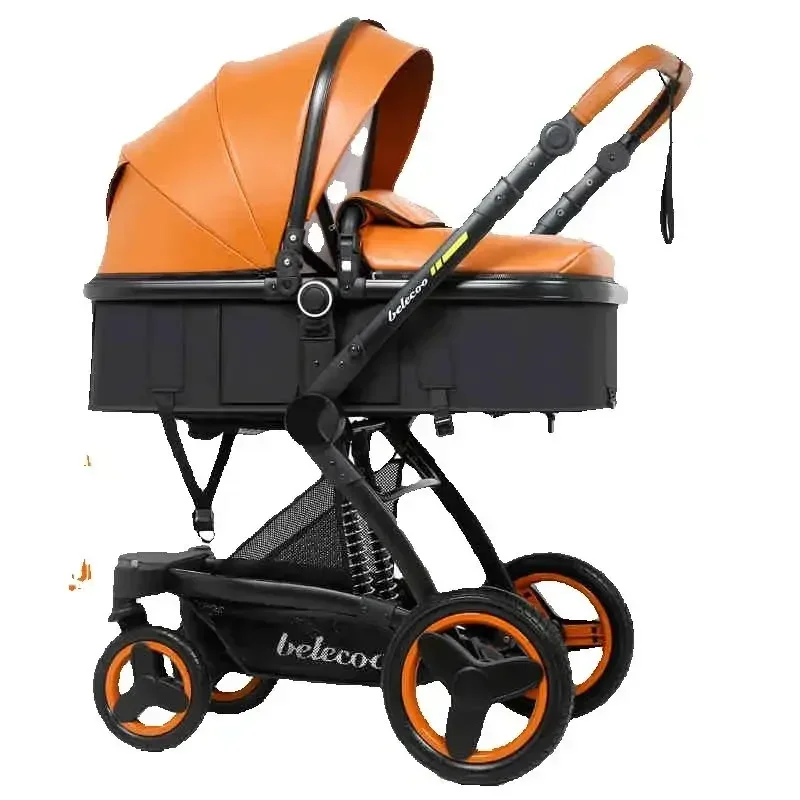 Cochecito de bebé 3 en 1 con asiento de coche, carrito de bebé plegable, cochecitos para recién nacidos, cochecitos impermeables de alta calidad