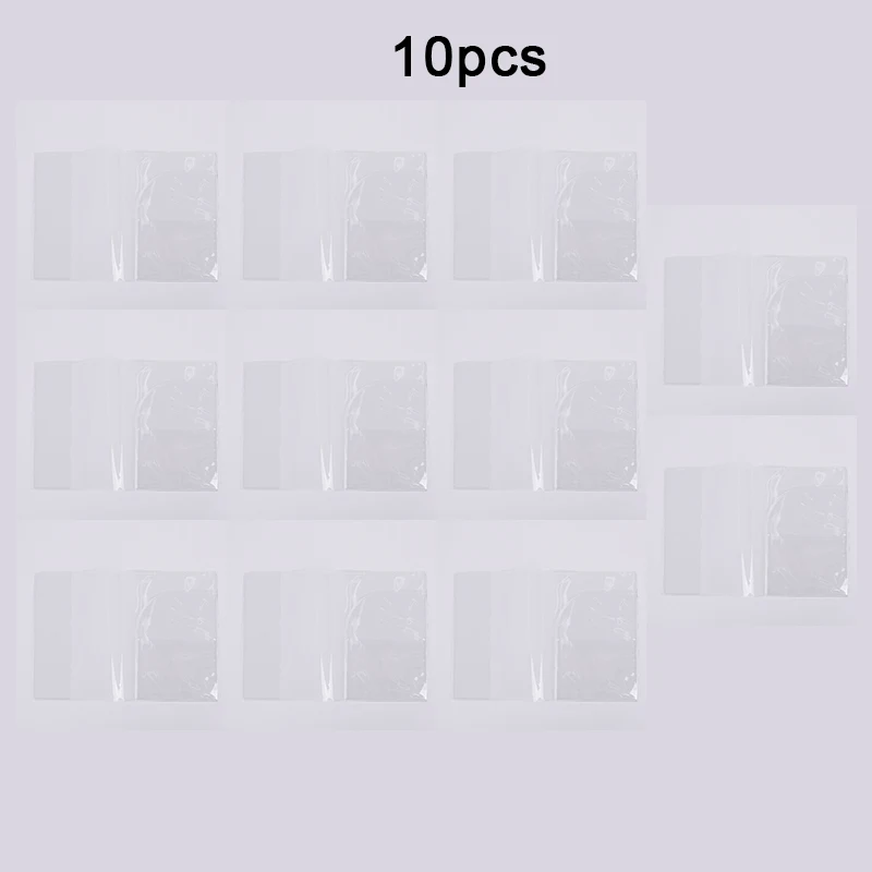 

10pcs Clear Passport Protector Waterproof Plastic Passport Cover ID Protector for Travel Document Credit Card