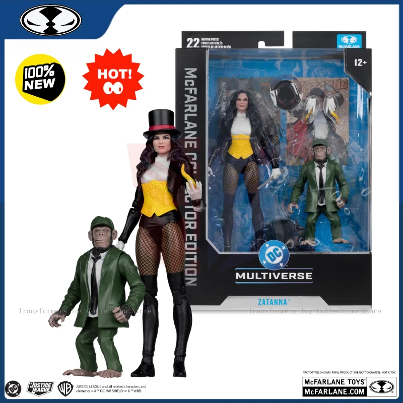 

Совершенно новая коллекционная фигурка McFarlane Zatanna, вариант 1/10, по мотивам фильма/аниме, модель-игрушка, подарок на день рождения