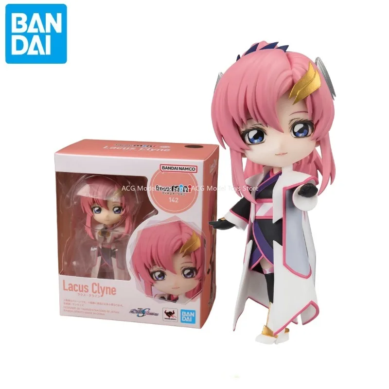 

In Stock Original Bandai Figuarts Mini GUNDAM SEED Lacus Clyne Action Figure Toys Collection Model Gift