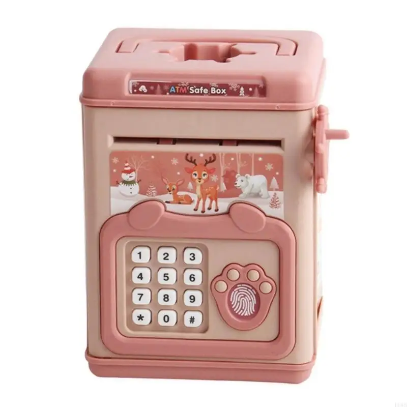 H8WB Fingerprint Access Coin Cash Money Box for Easy and Safe Money Management