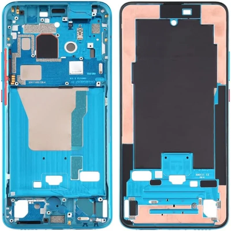 

Front Housing LCD Frame Bezel Plate with Side Keys for Redmi K30 Pro