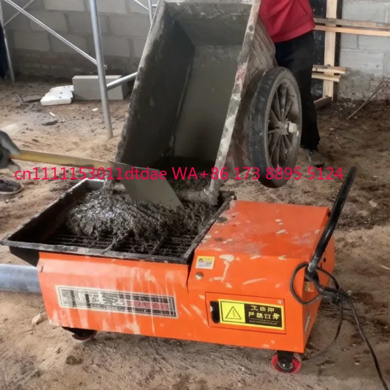 Secondary Structure Concrete Pump for Small Size Light Weight Uniform Pouring Ideal for Complex Construction Environment