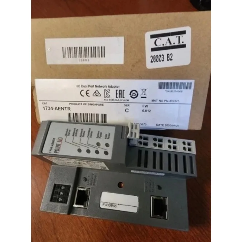 Brand new 1734-AENTR 2 Port EtherNet/IP Twisted Pair I/O Adapter 24V DC 1734AENTR Fast delivery