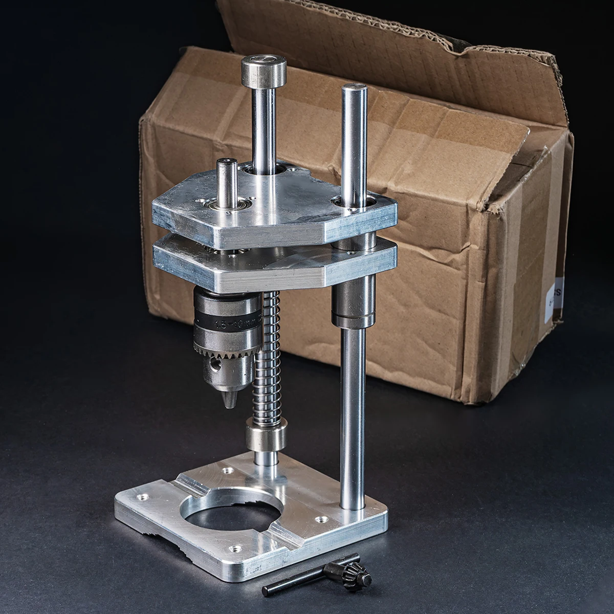 

1 шт. прецизионный портативный направляющий приспособление для сверления, деревообрабатывающий регулируемый локатор пуансона или инструмент для сверления прямых отверстий