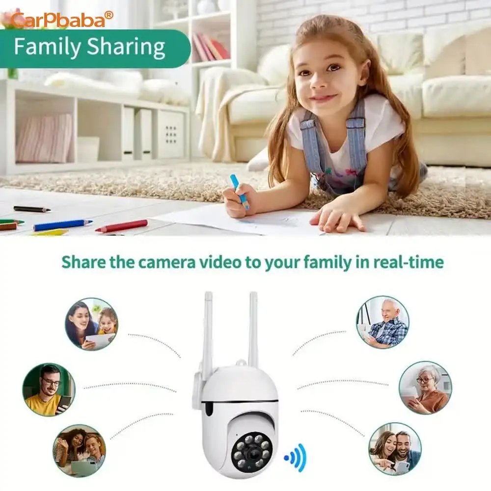 YIIOT APP 1080P HD Wireless Security WIFI Camera AI Powered Human Tracking Motion Detection Alarm Push Video Monitoring