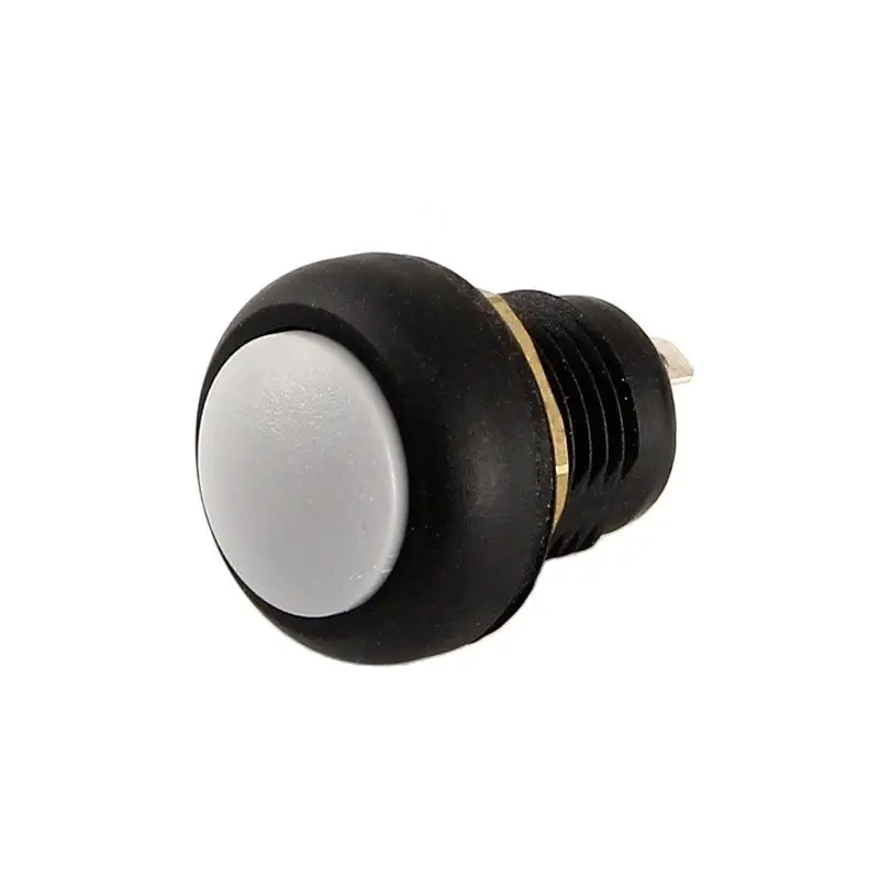 5 Pieces 12mm Push Button Switch IP67 Waterproof Fixation Momentary CE RoHs Electric Switch