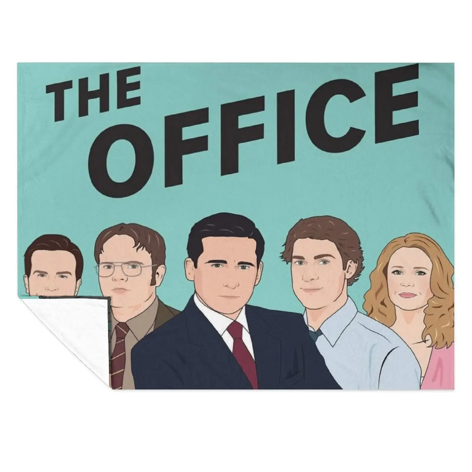 

The Office Throw Blanket For Decorative Sofa Travel Beach Plaid Blankets