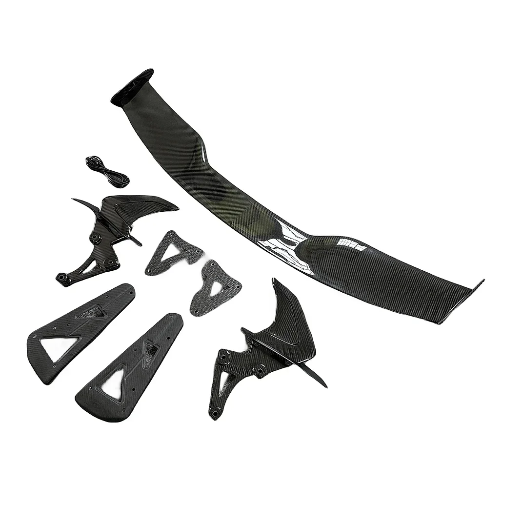 

Задний спойлер багажника из настоящего углеродного волокна, гоночные крылья для McLaren 540C 570S 570GT, спойлер в стиле MSO