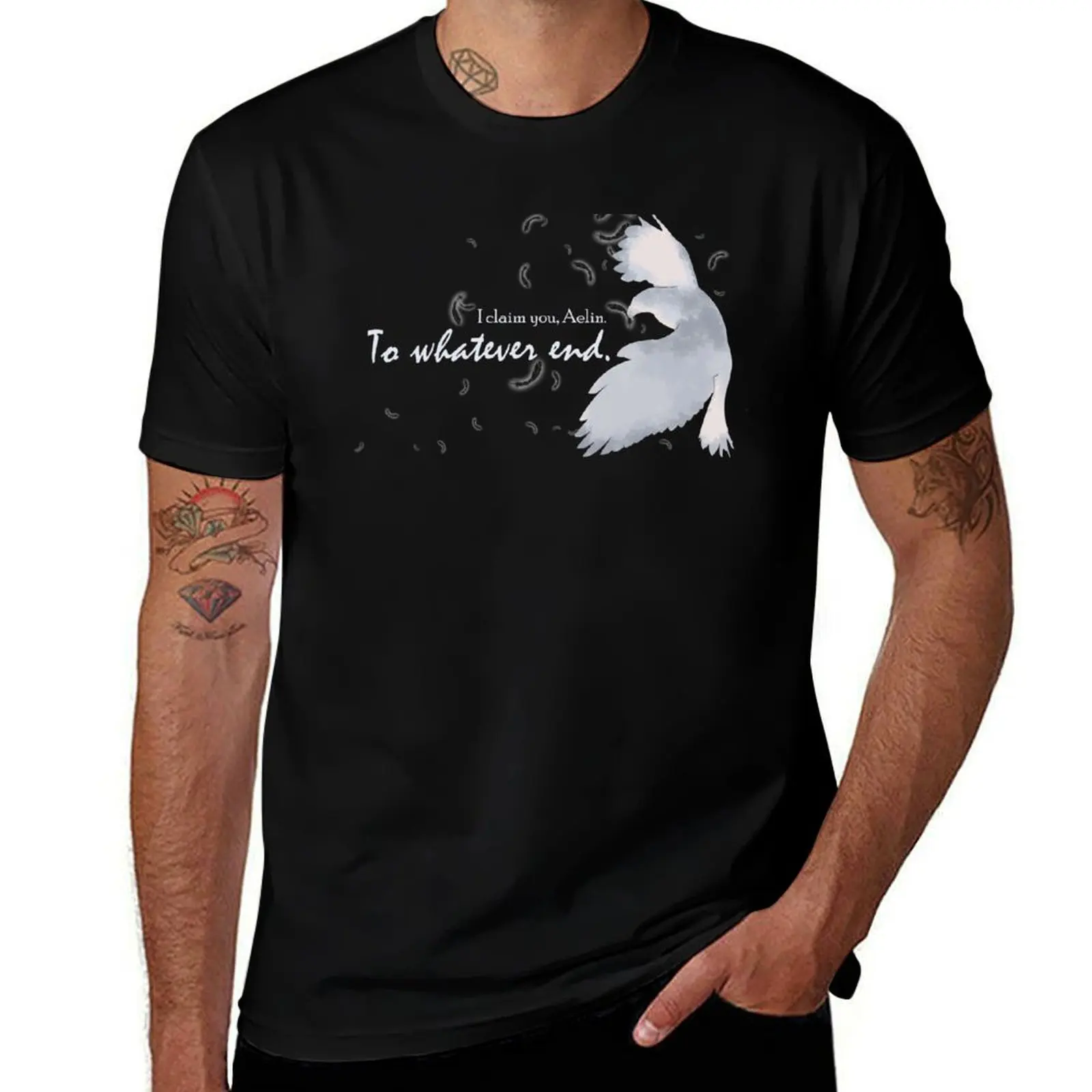To Whatever End T-Shirt Relaxed Casual Short Sleeve Tee T-Shirt