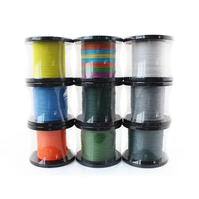 Super Performance 100% PE 4 Strands Braided Fishing Line, 10 20 30 40 LB PE Braided Fishing Line