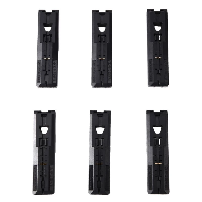 【HOT A69Z!】Cold Connection Tools 6Pcs Portable 2 In 1 Folding Fiber Optic Cable Stripper 2 In 1 Guide Rail Easy Operation