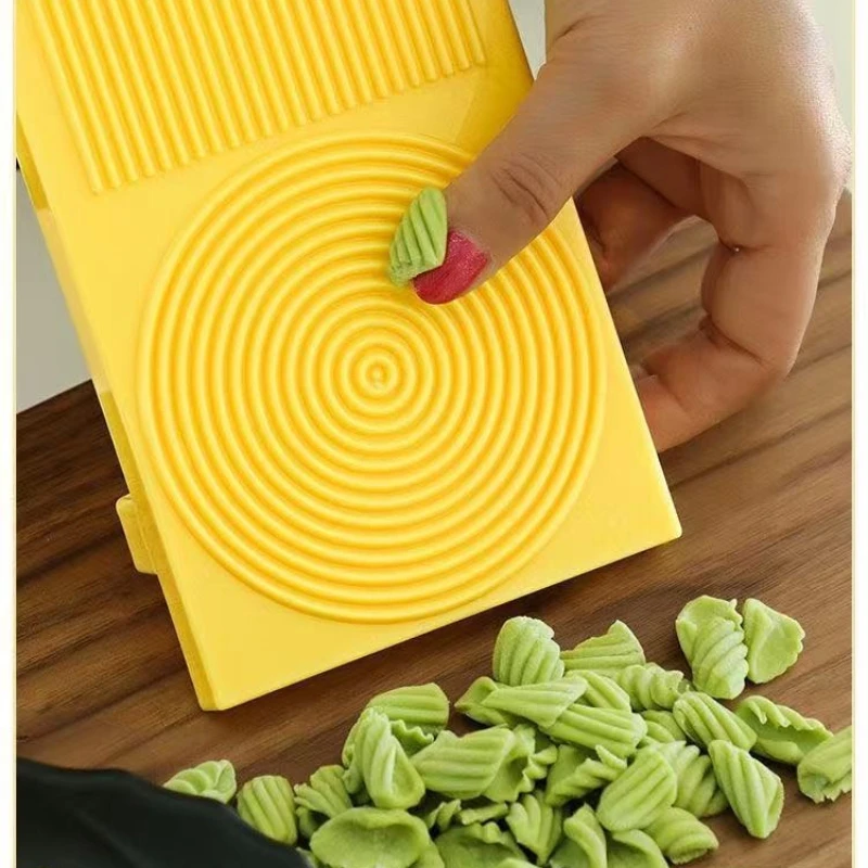 Multifunctional Pasta Making Board  DIY Noodle Mold for Yumian Fish and Macaroni  Home Kitchen Dough Tool