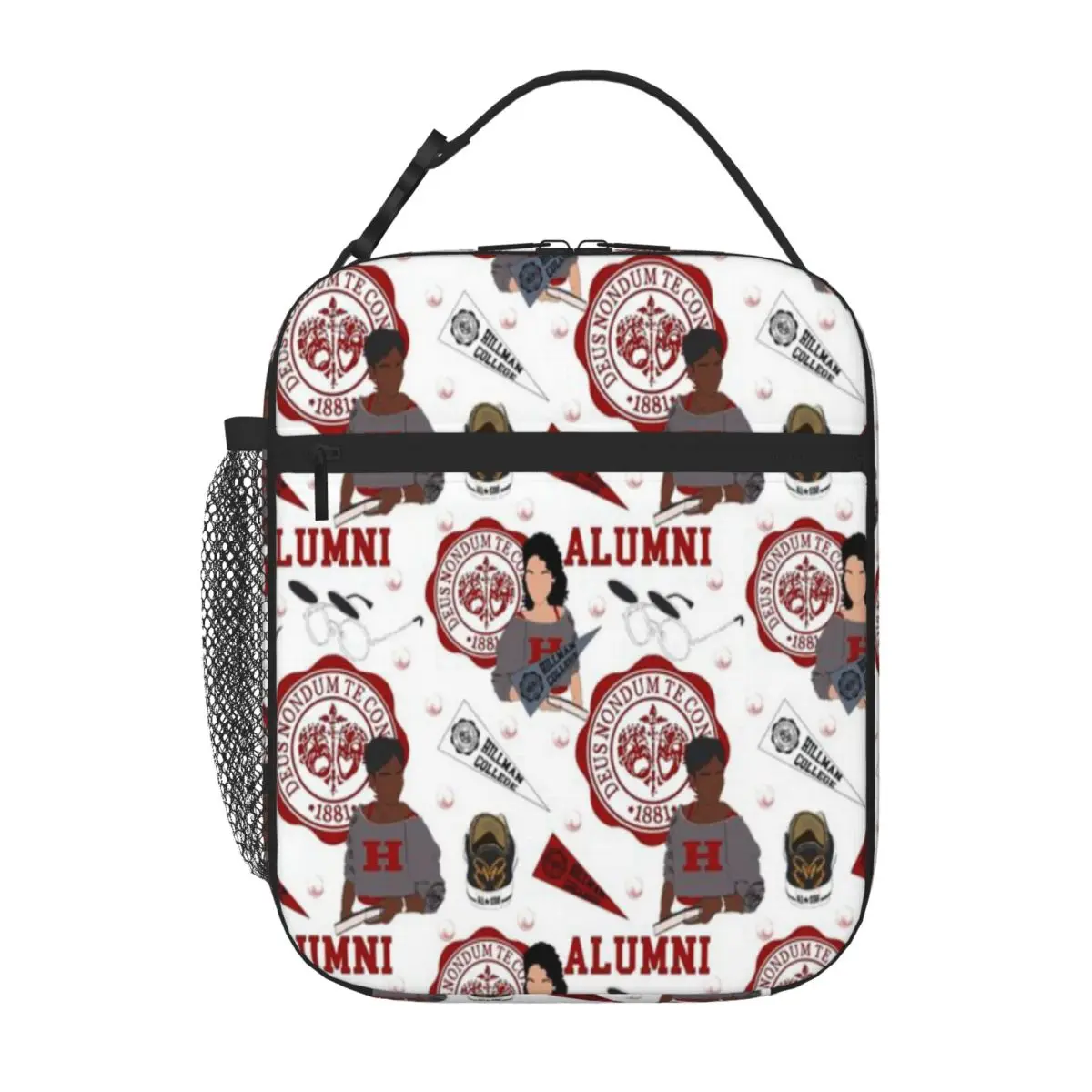 Bestselling Hillman College Alumni Light Luxury Thermal Lunch Bag Office Daily Meal Prep Bag