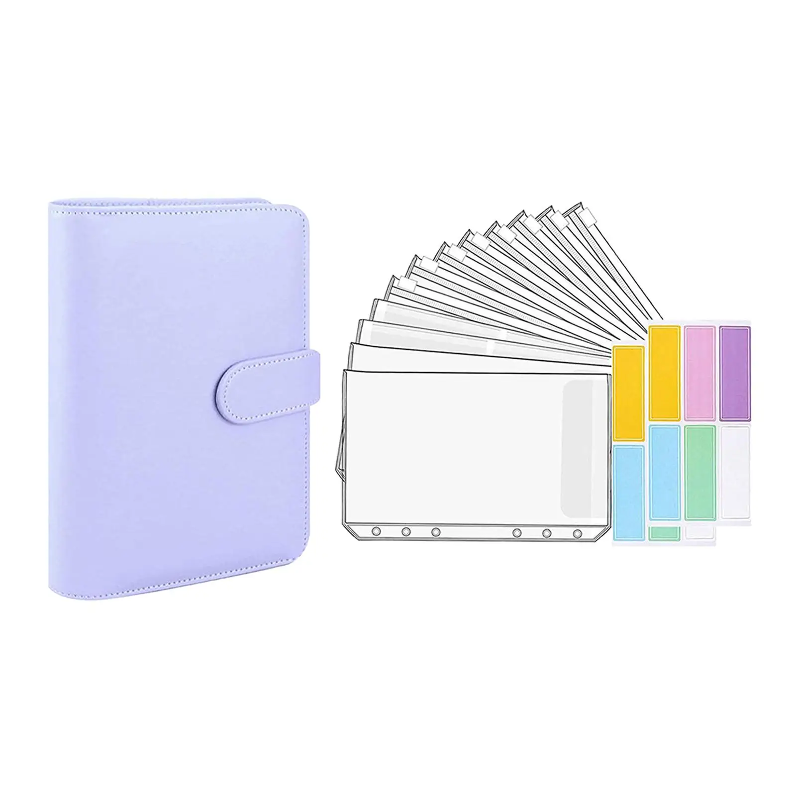 Binder Notebook Loose Leaf Notebook Paper Binder Refillable 6