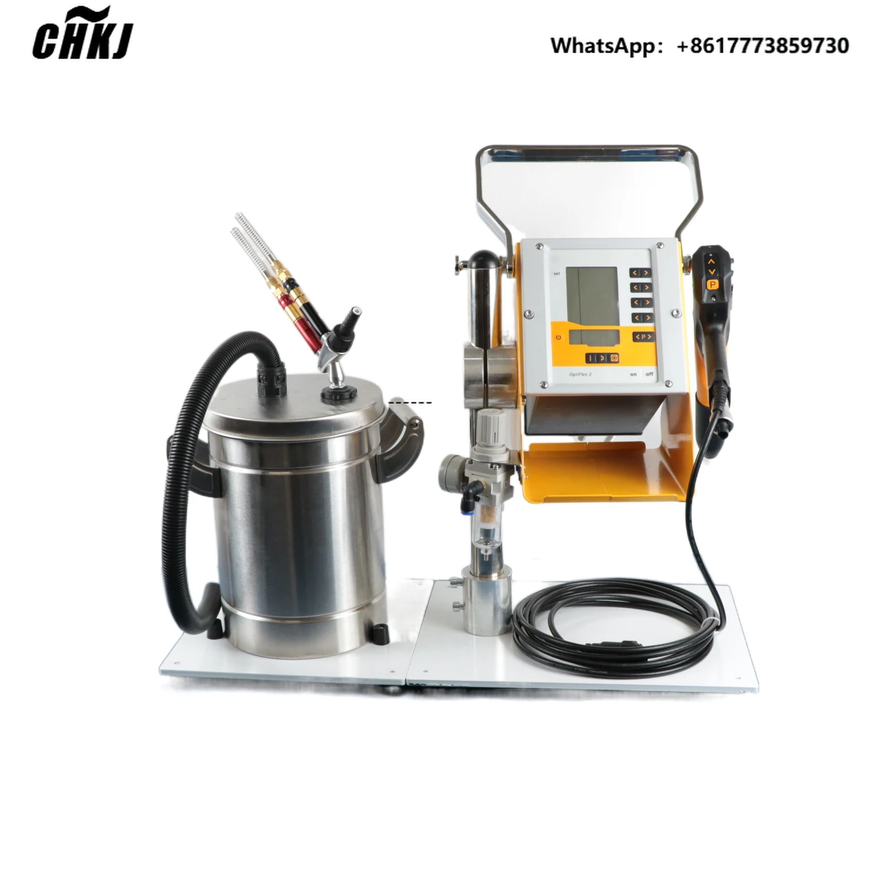 

CH Manufacturers Supply Small Electrostatic Spray Gun Experimental Electrostatic Powder Spray Gun