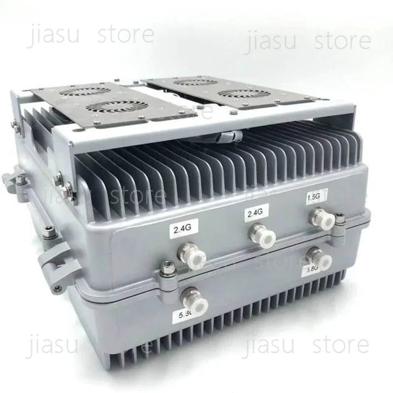Telecom 4G 5G Base Station IP67 Waterproof Extruded Amplifier Outdoor Heat Dissipation Aluminum Enclosures Distribution Box