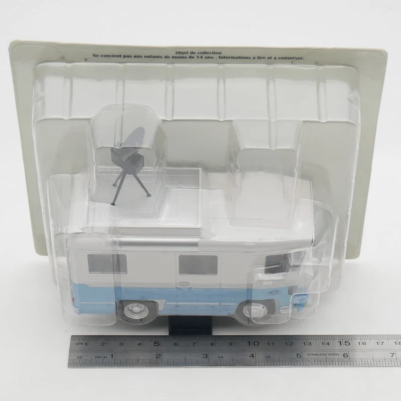 

Diecast Ixo 1:43 Scale Berliet GAK Car ORTF French Broadcasting Company Van Alloy Car Model Collectible Toy Gift Souvenir