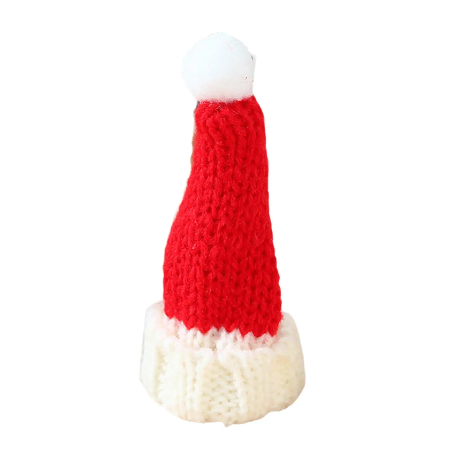 Christmas Hat Decoration Pointed Hat with Ball Photo Props Party Supplies Hanging Pendant Ornament for Door Farmhouse Window