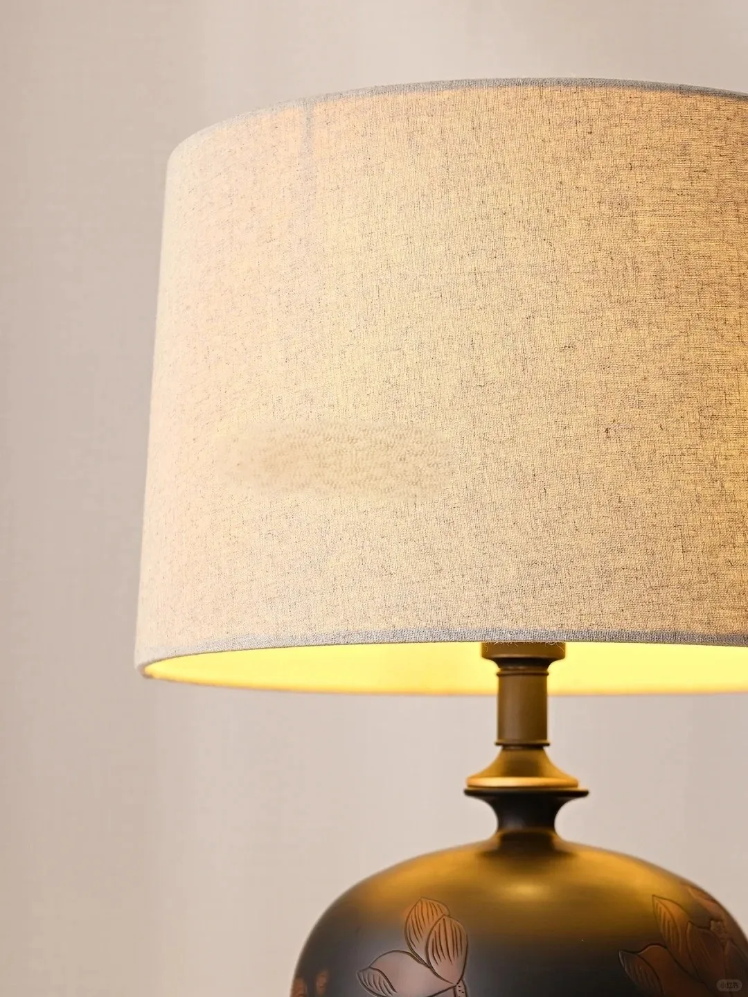 Chinese Retro Simple Interior Decoration Bedside Lamp Dining-Table Desk Custom Ceramic Desk Lamp