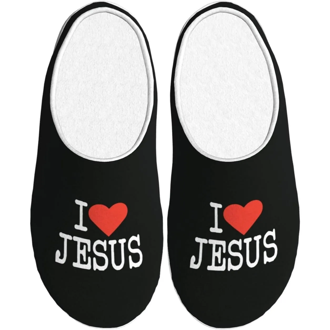 

Yeshua Jesus Christian Adult Cotton Slippers For Women Men