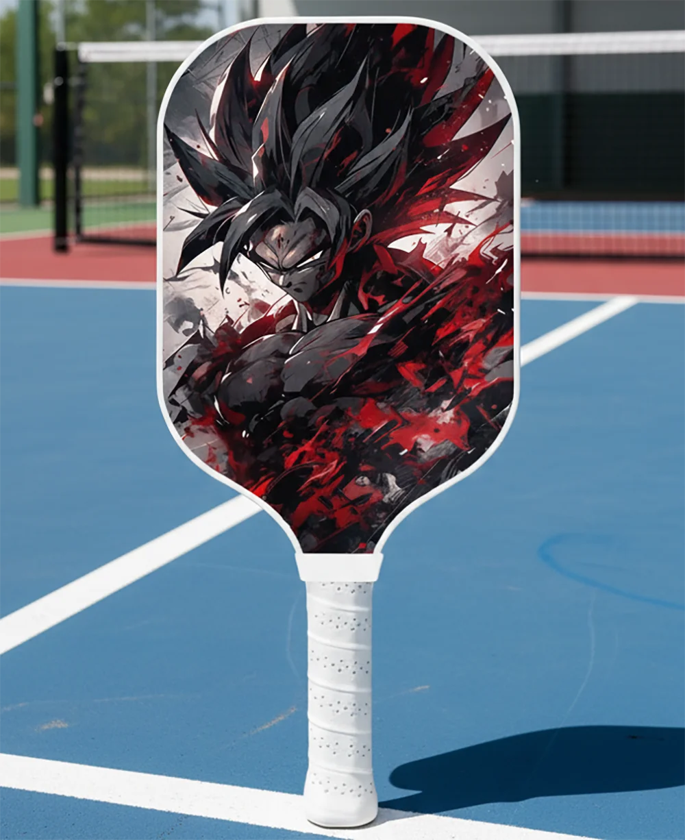 Animes Figure Aesthetic Style Dragon Ball Goku Carbon Fiber Fiberglass Pickleball Paddle - Professional/Intermediate/Starter