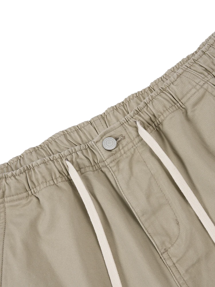 SIMWOOD-pantalones cortos holgados para hombre, Shorts masculinos ligeros de 320gsm, Estilo Vintage, 2024 algodón, para exteriores, novedad de verano 100%