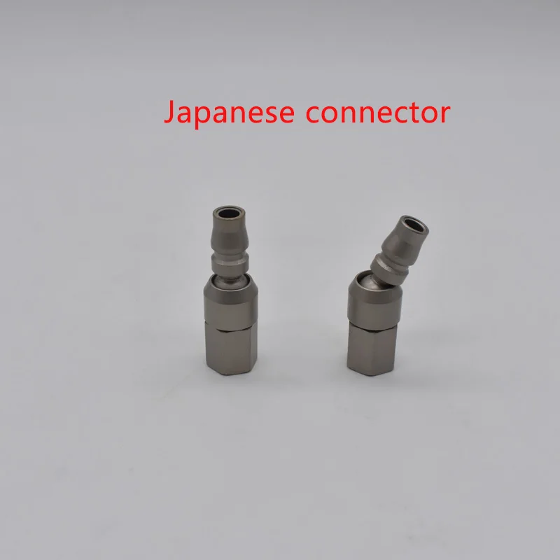 2 pieces quick Connector spray gun Adapter Industrial 1/4-Inch Series Swivel Plug 1/4-Inch internal thread Eu/US/JP connector