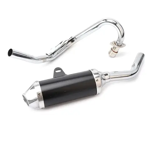 중국 BBR 블랙 배기 머플러 50cc110cc125cc PIT DIRT BIKE 배기 파이프에 적합