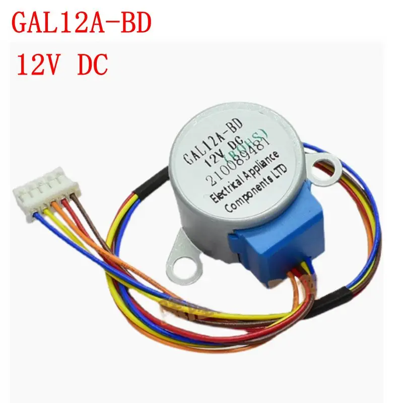 12V Step Motor GAL12A-BD with 22cm Cable For Galanz Hanging Air Conditioner Swing Blade Synchronous Motor 210089481