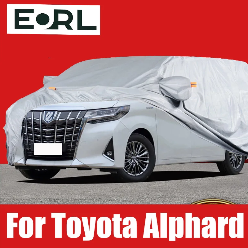 

Car Cover Outdoor Sun Anti UV Rain Snow Frost Dust Protection Cover For Toyota Alphard 2016 to 2021 Oxford cloth Accessories