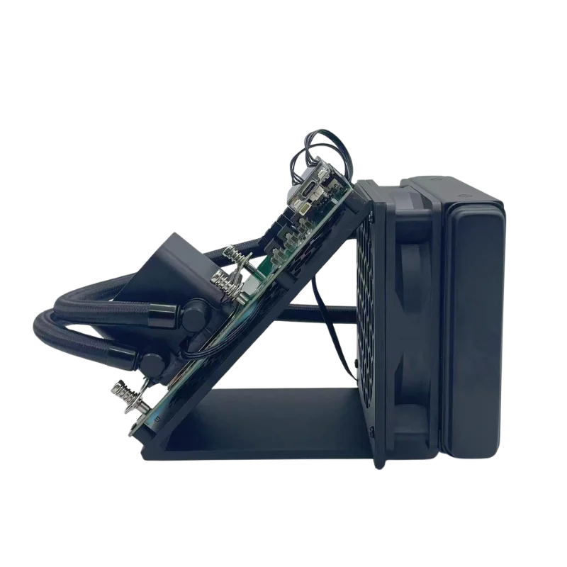 NerdQaxe++ Hydro ASIC Miner – 4.8TH/s Home Bitcoin Miner تبريد المياه NerdQaxe+ Plus