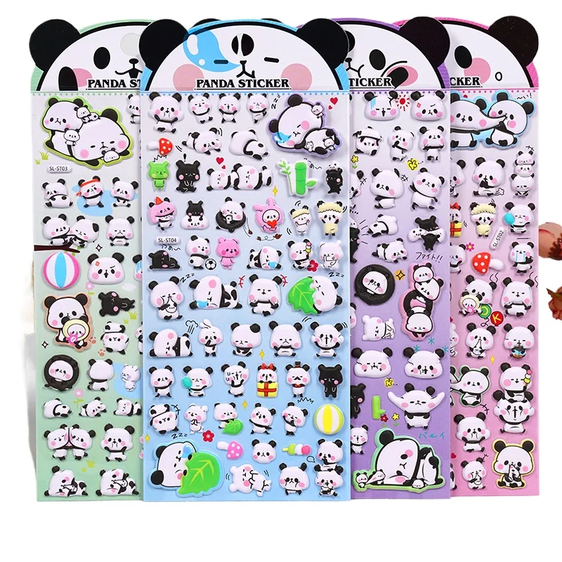 �y�Z�[�����z���킢�� 3D �ӂ�ӂ�p���_���퐶���X�e�b�J�[�X�N���b�v�u�b�L���O Diy �W���[�i������X�e�b�J�[���킢���f�R���I���