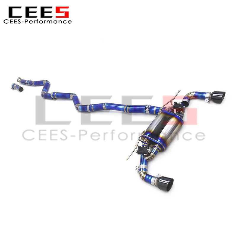 

cees for 2017-2019 BMW M140/M140i F20 B58 3.0T SS304 Auto Valvetronic Catback Exhaust Muffler System With Remote Controller