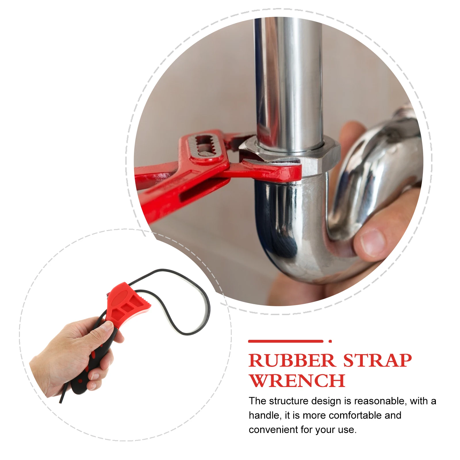

Multifunctional Adjustable Wrench Bottle Opener Rubber Strap Tool Jar Openers Household Practical Easy Use Durable