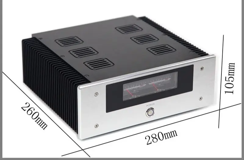 HiFi audiophile grade gold sealed tube field-effect transistor M81 high-power pure power amplifier amplifier
