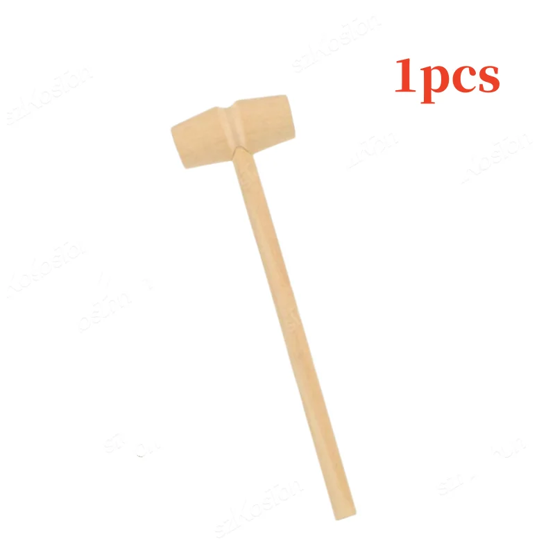 Set De 2 Martillos De Madera Para Niños – Mazo De Langosta Y Cangrejo, Educativo Y Seguro, Regalo Creativo
