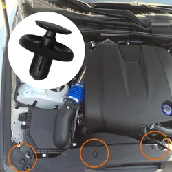 10 Uds 90467-07201 para Toyota Auris 2006 2007 2008 2009 - 2016 cubierta de motor de coche Clip Panel embellecedor parachoques guardabarros remache de pasador de empuje