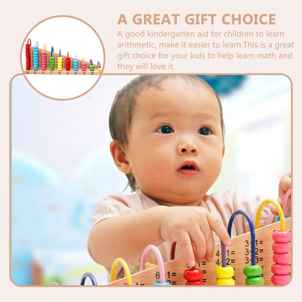 ألعاب تعلم الرياضيات Rekenrek للأطفال الحسابية حبة الطلاب حساب المعداد #6