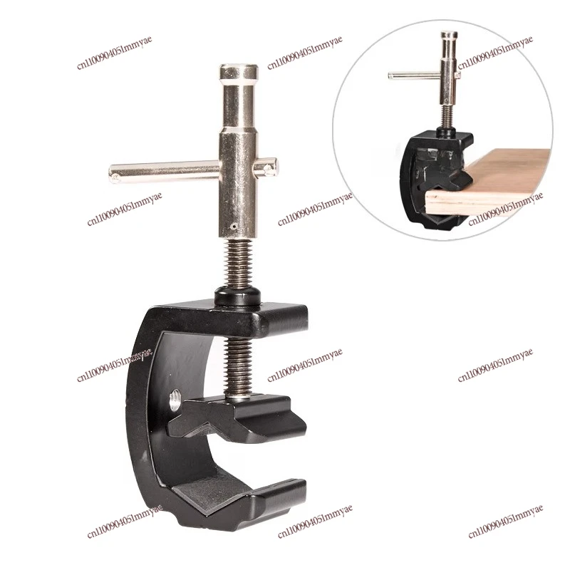 

Square multi-function clip to fix the lamp to the photographic light stand/door or panel