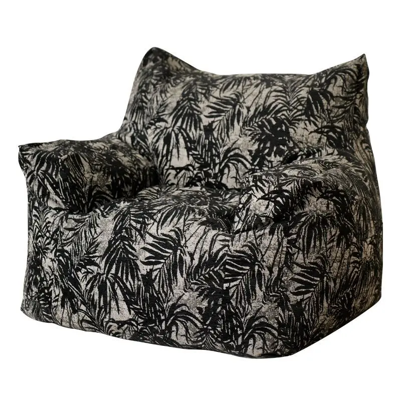 

Lower left retro lazy sofa bedroom reclining and sleeping single chair small apartment household living room medieval leisure