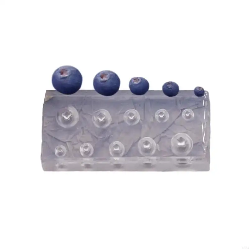 

Y88A Easy to Use Silicone Mold For Miniature Crafting Sturdy Resin Compatible