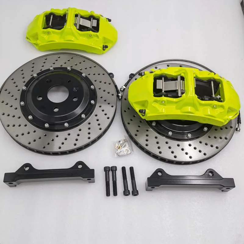 Auto System Modified Brake Caliper GT6 6 Pot Caliper Disk Rotor Kit for Mini Cooper F55 F56 cooper