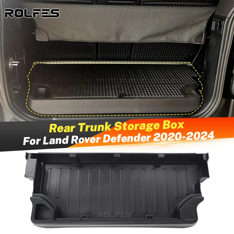 

Органайзер для хранения вещей в багажнике автомобиля ROLFES для Land Rover Defender 90 110 L663 2020-2024, аксессуары для интерьера
