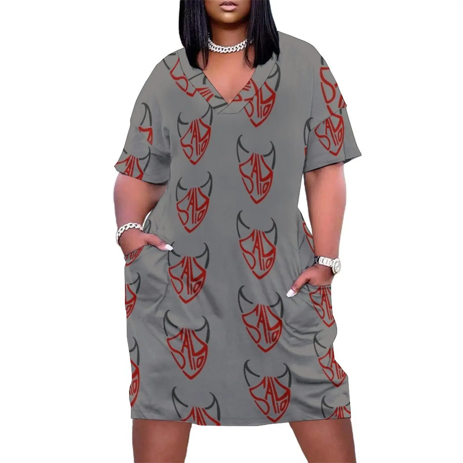 

Say10 Loose Pocket Dress Woman clothes women clothes