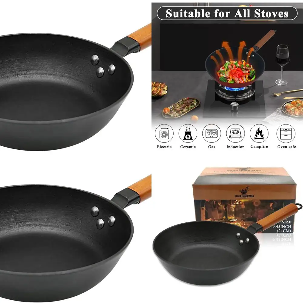 

9-дюймовая толстая и высокая предварительно приправленная чугунная сковорода, узор черепахи, сковорода для жарки, все варочные панели и сейф для духовки