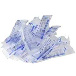 100PCS 1ml/cc Plastic Syringe No Needle Individually Sealed Small Syringe with Cap Measuring Syringe Tools